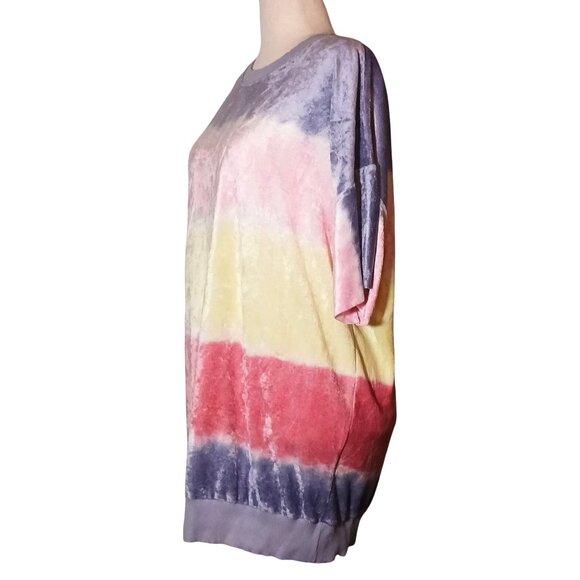 NEW Anthropologie Maronie Tie-Dye Mini Dress/Tunic/Swim Cover-Up Size M - Picture 4 of 11